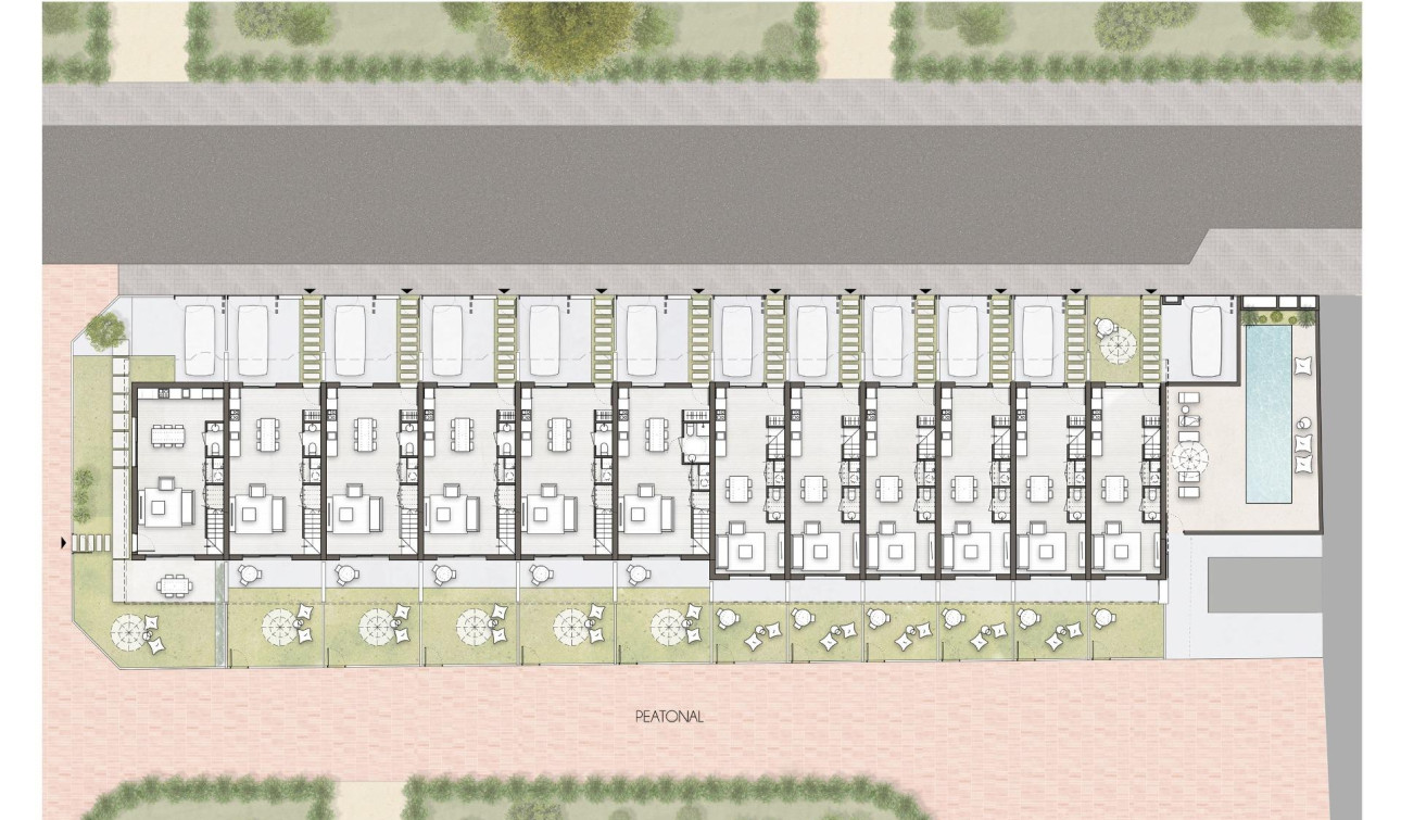 Nieuwbouw Woningen - Stadshuis - Pilar de la Horadada - pueblo