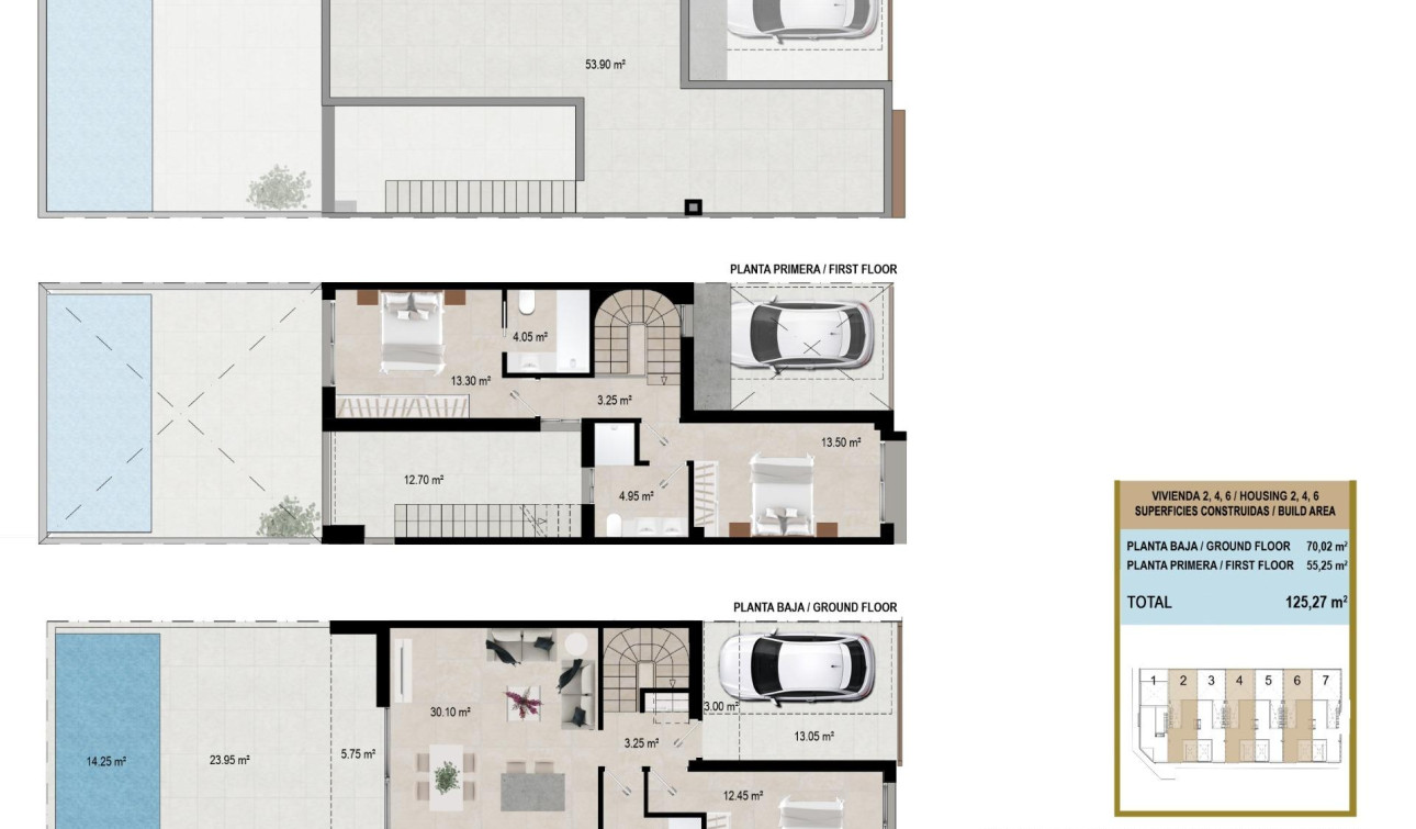 Nieuwbouw Woningen - Stadshuis - San Javier - pueblo