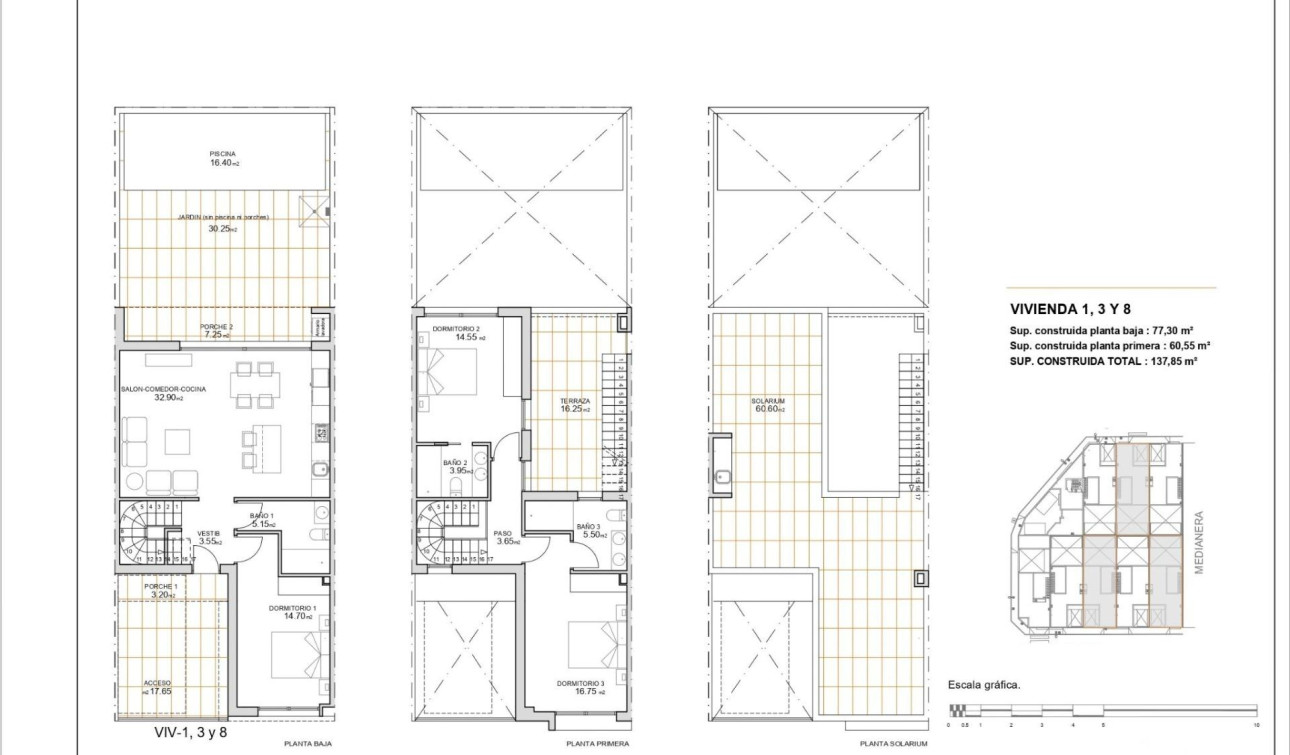 Nieuwbouw Woningen - Stadshuis - San Javier - pueblo