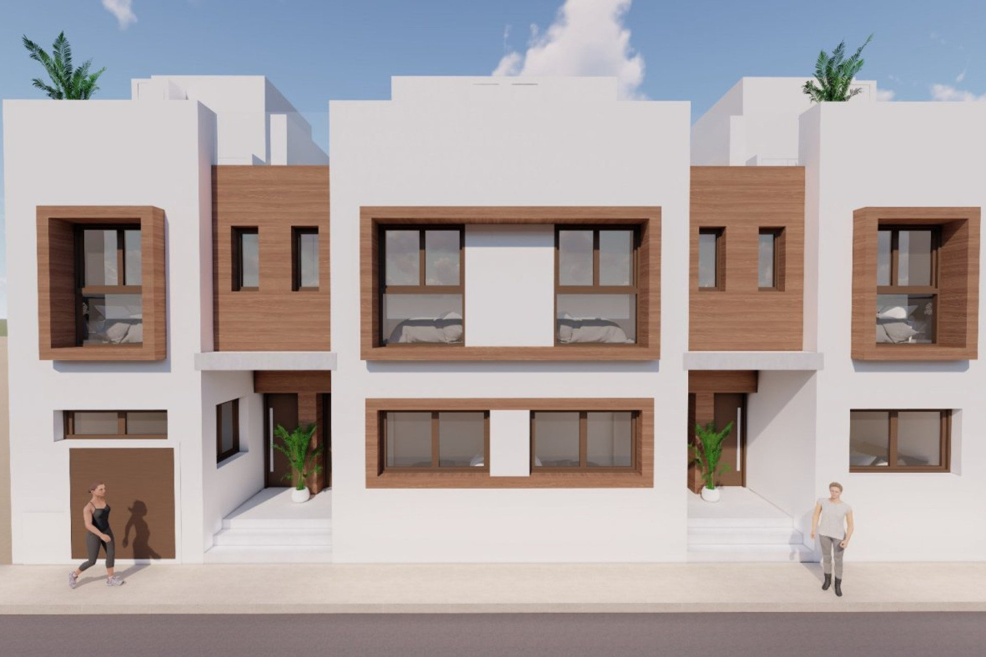 Nieuwbouw Woningen - Stadshuis - San Javier - pueblo