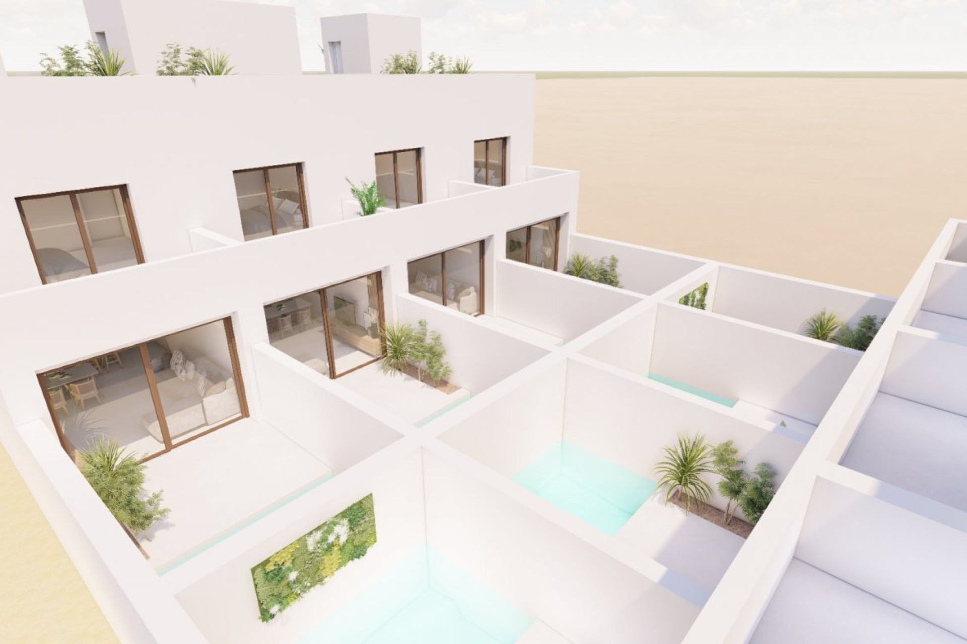 Nieuwbouw Woningen - Stadshuis - San Javier - pueblo