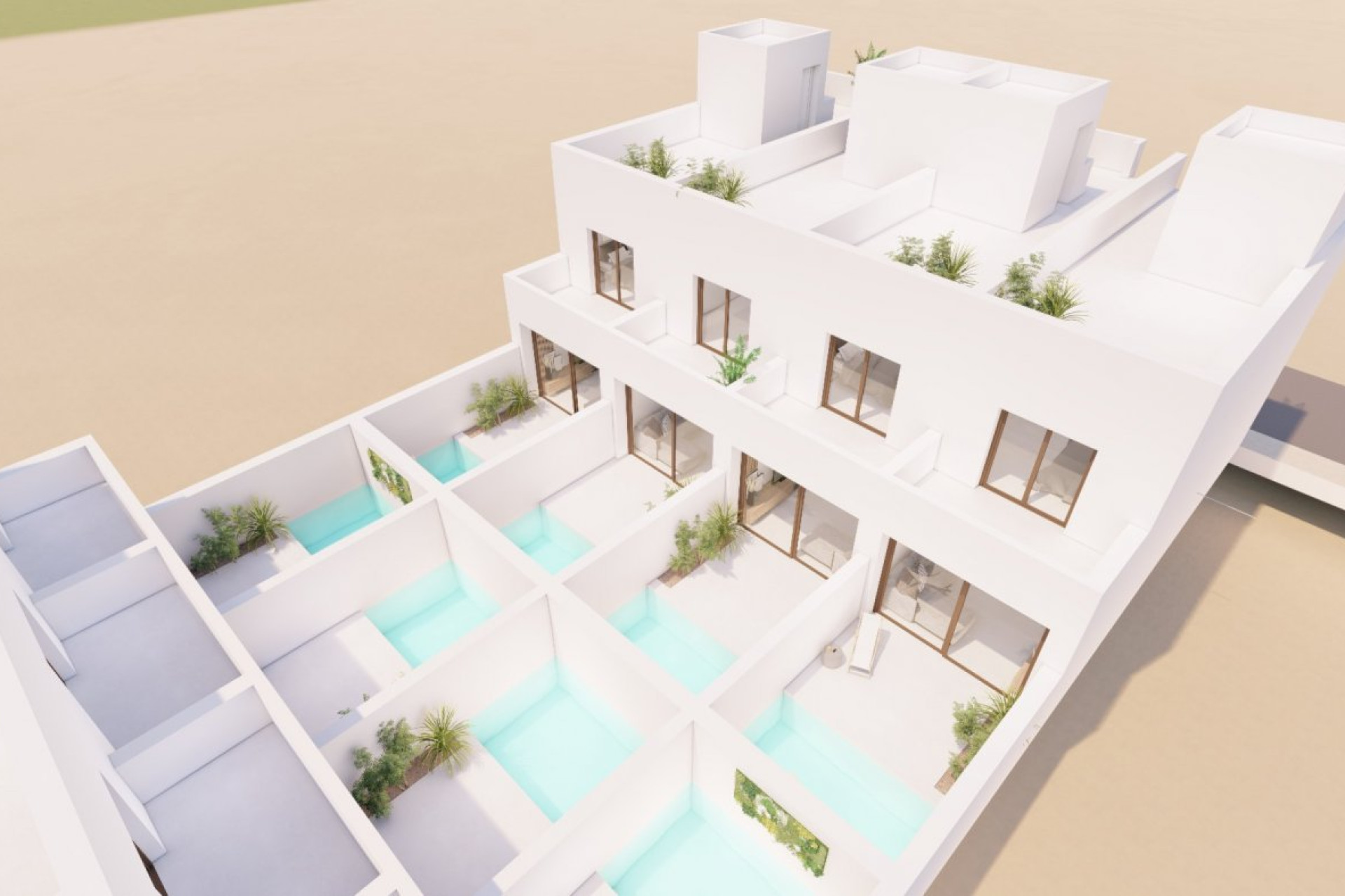 Nieuwbouw Woningen - Stadshuis - San Javier - pueblo