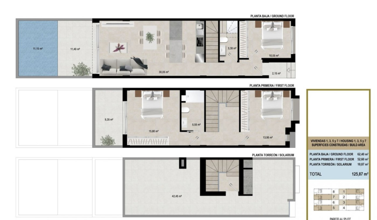 Nieuwbouw Woningen - Stadshuis - San Javier - pueblo