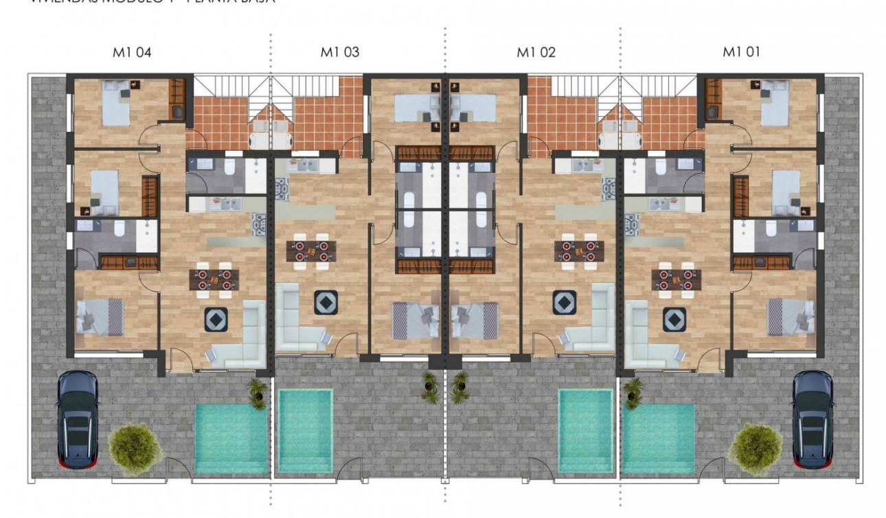 Nieuwbouw Woningen - Stadshuis - Torre Pacheco - Torrepacheco