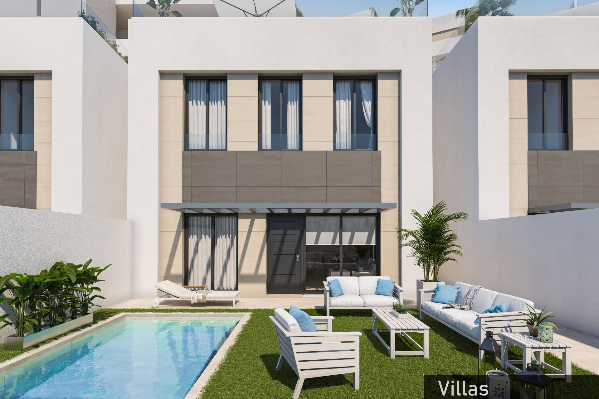 Nieuwbouw Woningen - Vrijstaande villa - Aguilas - Playa del Hornillo