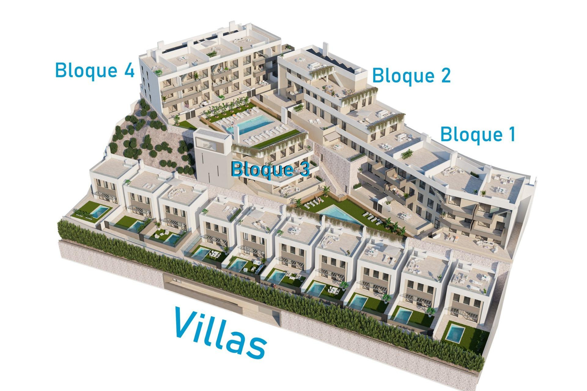 Nieuwbouw Woningen - Vrijstaande villa - Aguilas - Playa del Hornillo