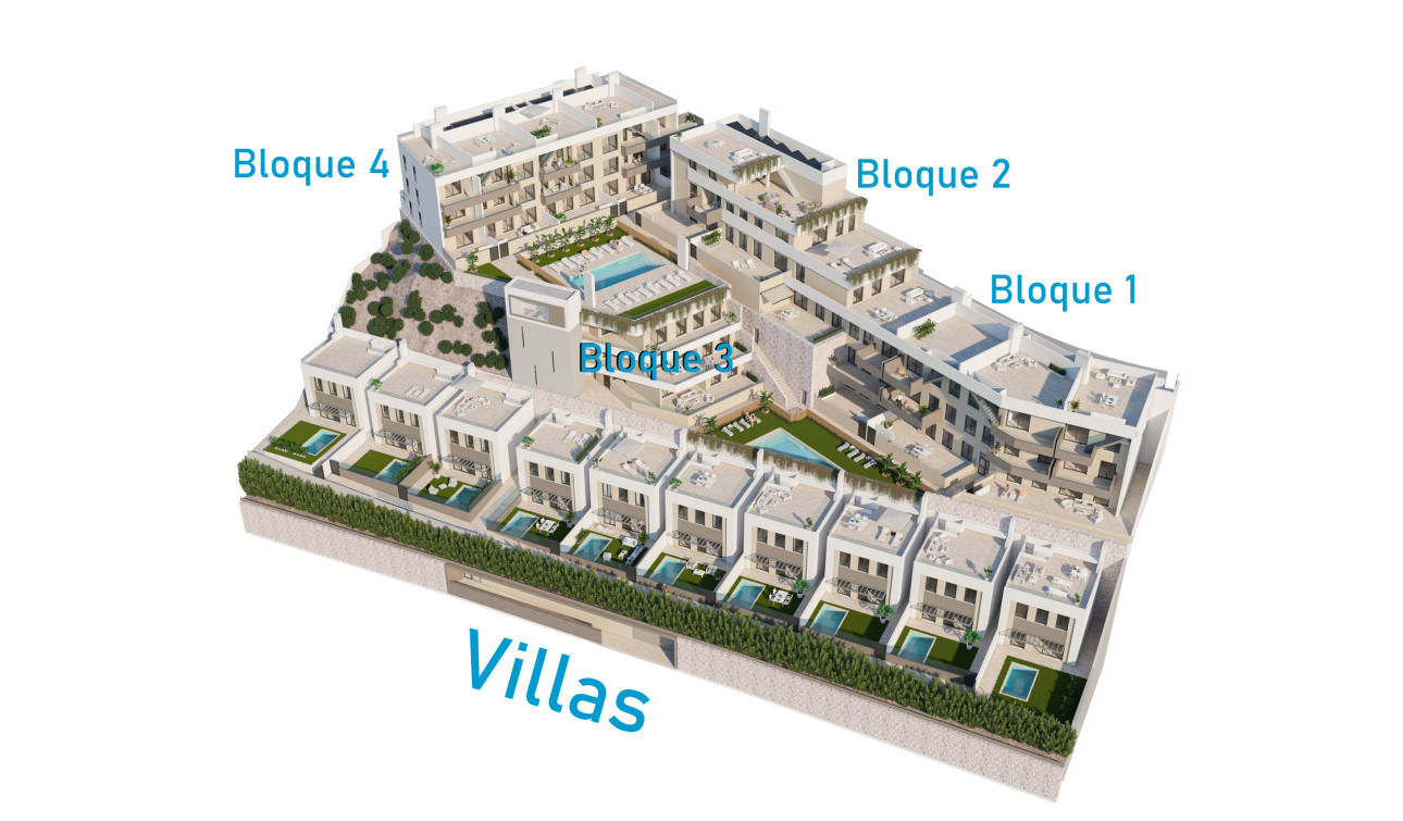 Nieuwbouw Woningen - Vrijstaande villa - Aguilas