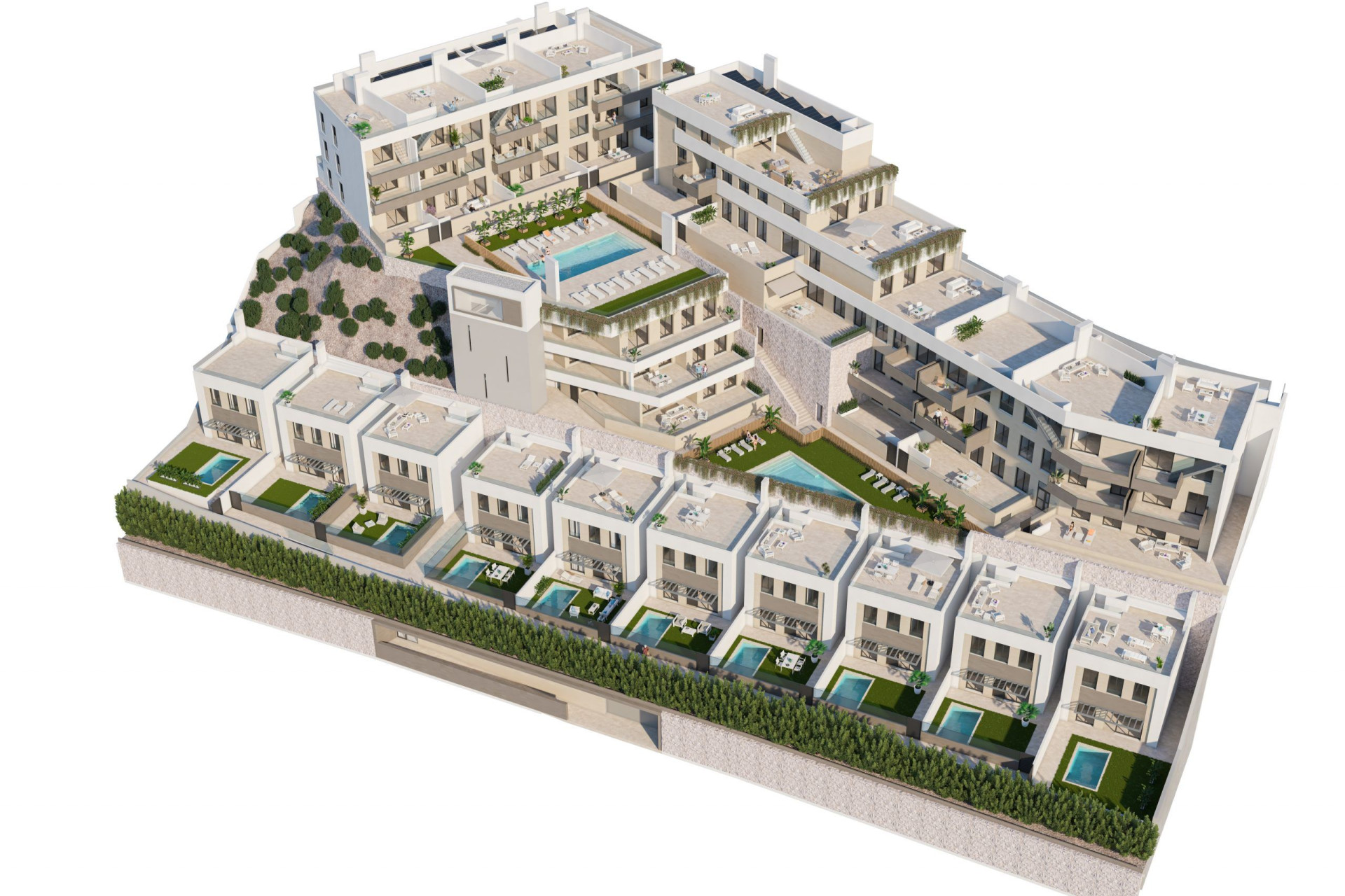 Nieuwbouw Woningen - Vrijstaande villa - Aguilas