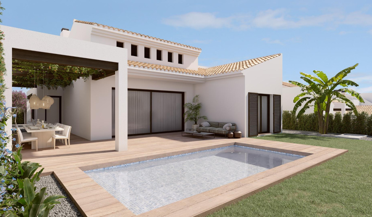 Nieuwbouw Woningen - Vrijstaande villa - Algorfa - Castillo de montemar