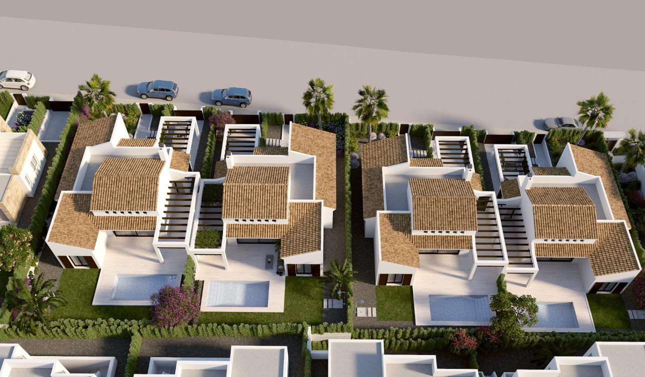 Nieuwbouw Woningen - Vrijstaande villa - Algorfa - Castillo de montemar