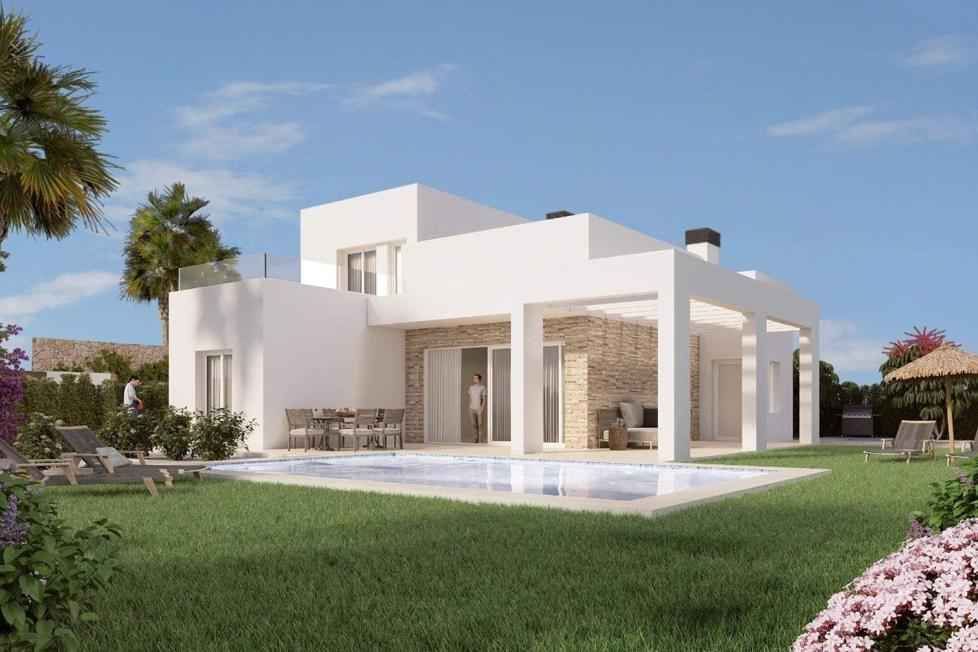 Nieuwbouw Woningen - Vrijstaande villa - Algorfa - La Finca Golf