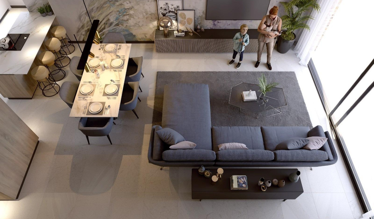 Nieuwbouw Woningen - Vrijstaande villa - Algorfa - La Finca Golf