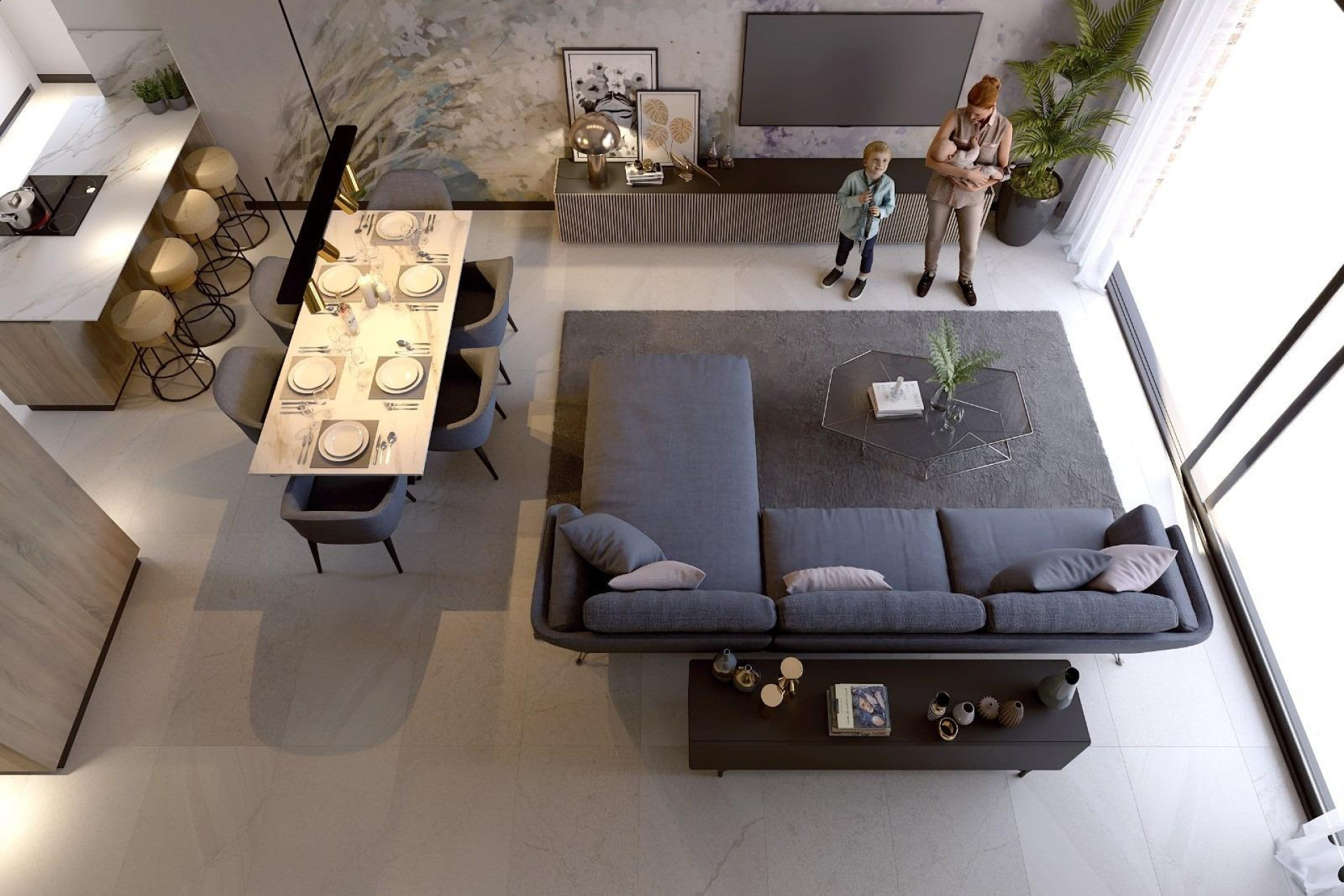 Nieuwbouw Woningen - Vrijstaande villa - Algorfa - La Finca Golf