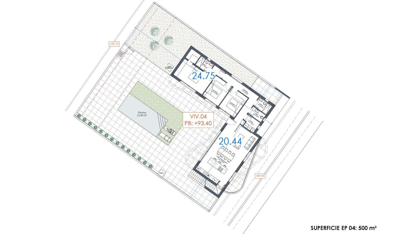 Nieuwbouw Woningen - Vrijstaande villa - Algorfa - La Finca Golf