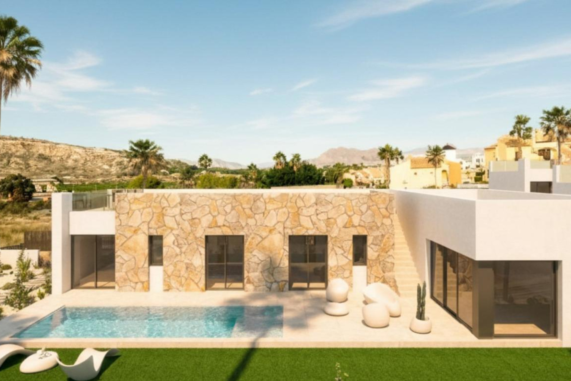 Nieuwbouw Woningen - Vrijstaande villa - Algorfa - La Finca Golf