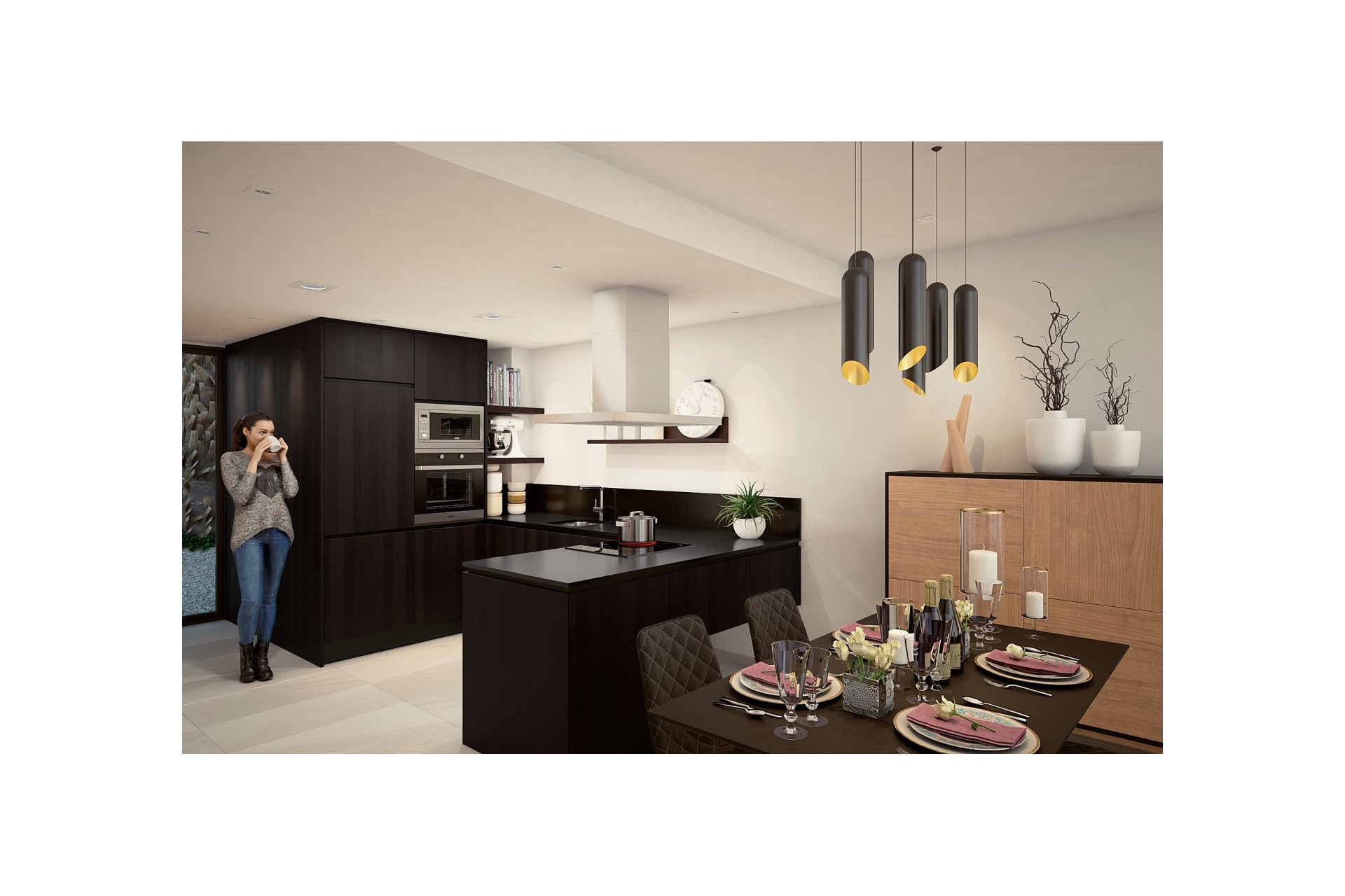 Nieuwbouw Woningen - Vrijstaande villa - Algorfa - La Finca Golf