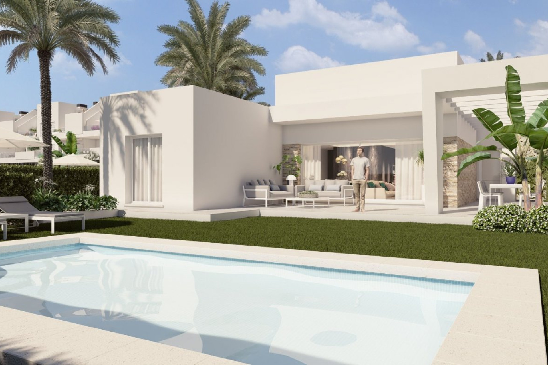 Nieuwbouw Woningen - Vrijstaande villa - Algorfa - La Finca Golf