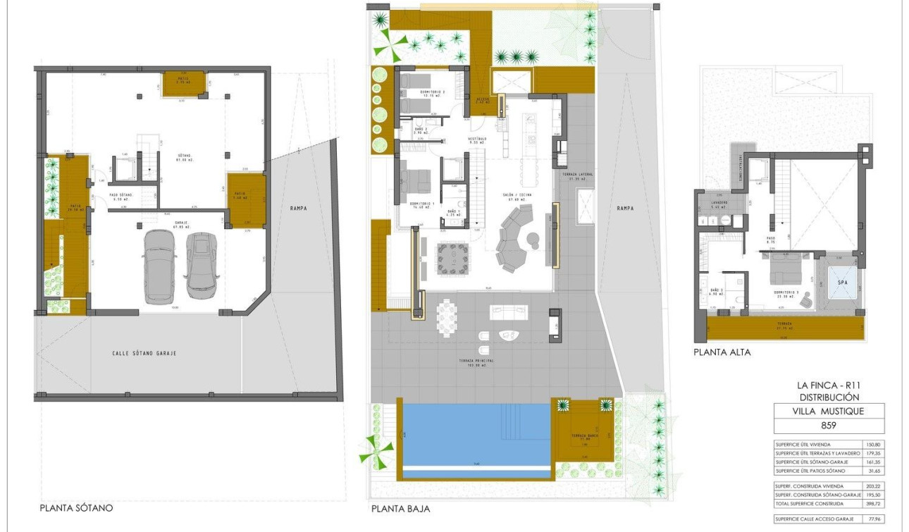 Nieuwbouw Woningen - Vrijstaande villa - Algorfa - La Finca Golf