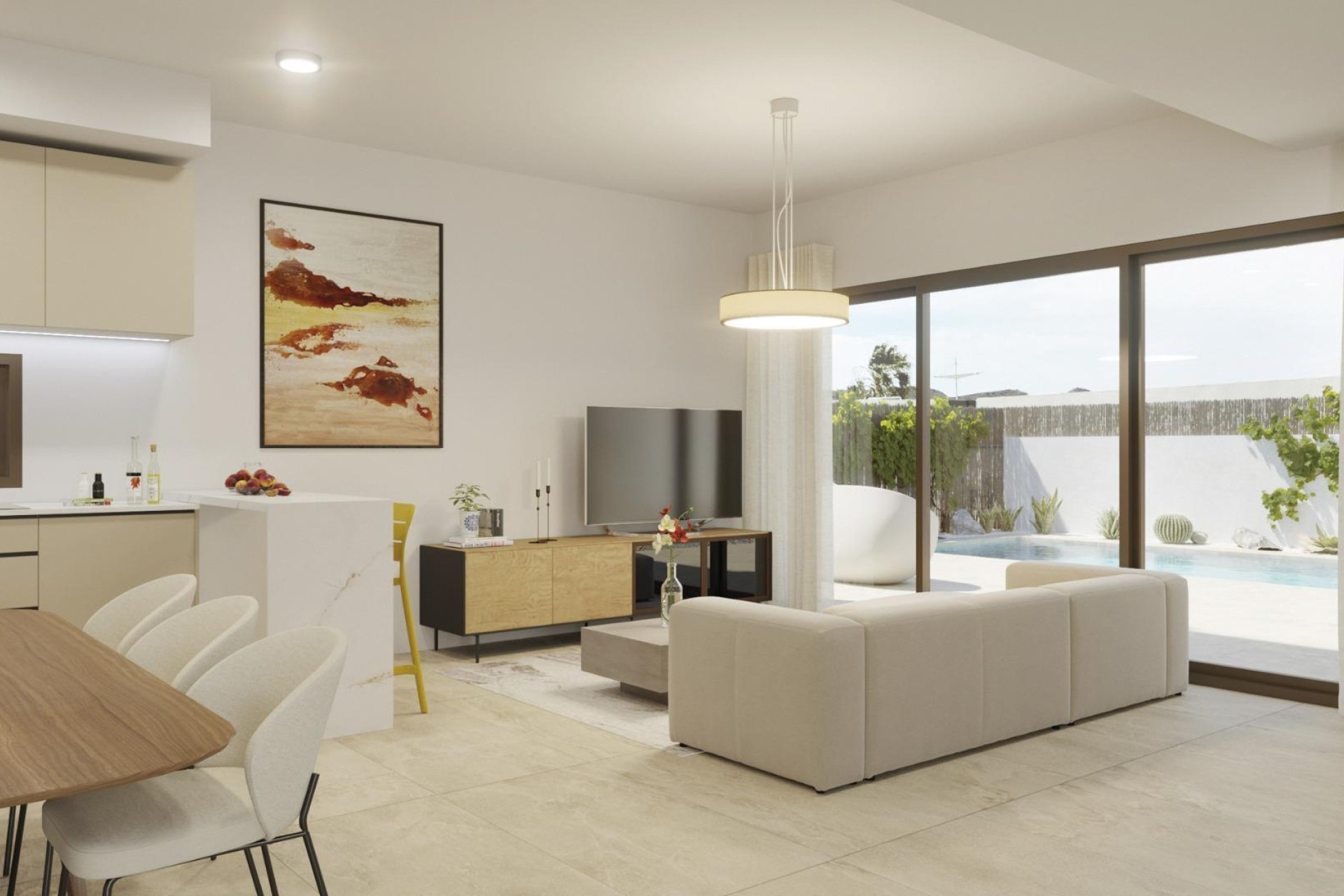 Nieuwbouw Woningen - Vrijstaande villa - Algorfa - La Finca Golf