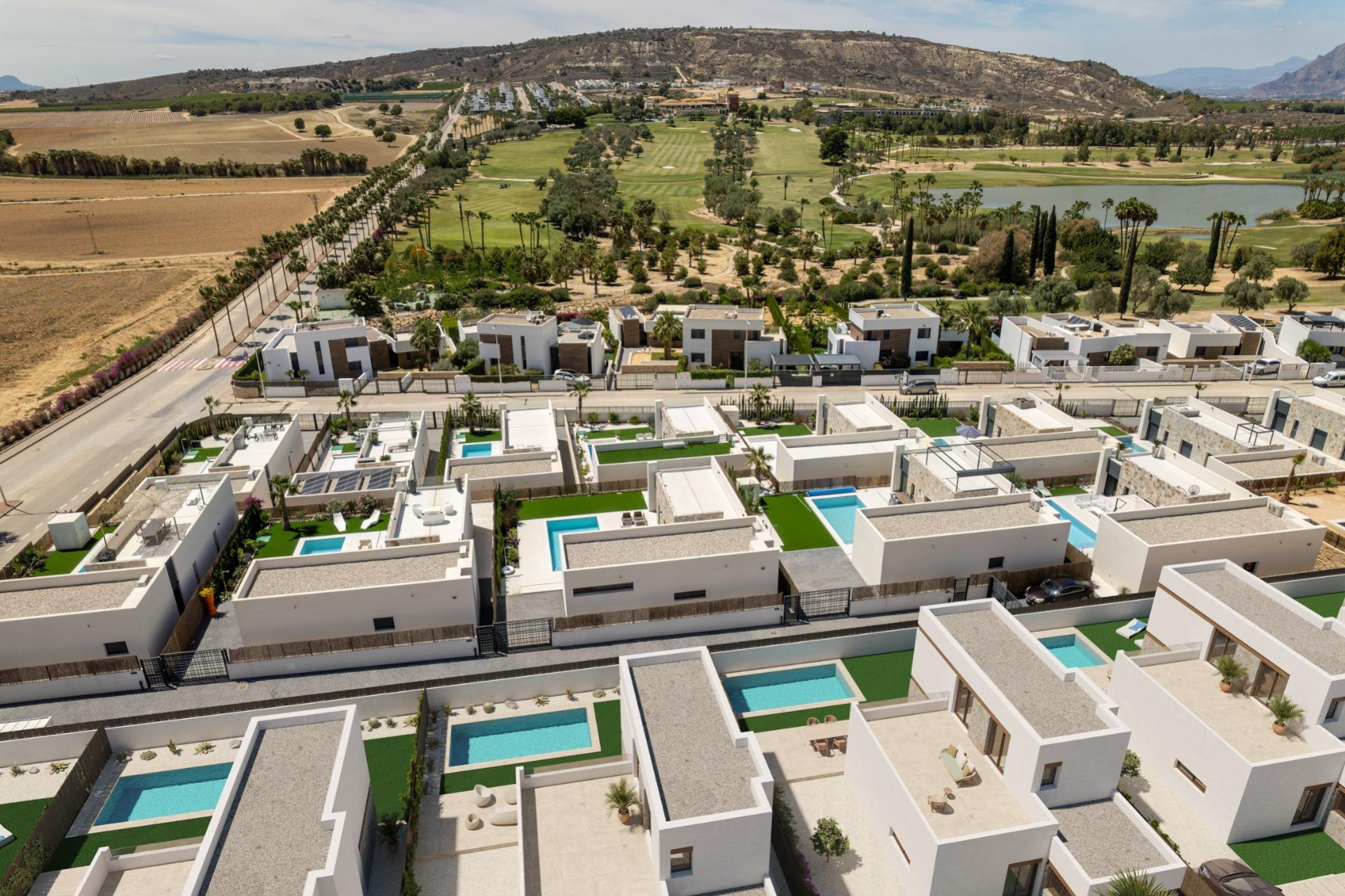 Nieuwbouw Woningen - Vrijstaande villa - Algorfa - La Finca Golf