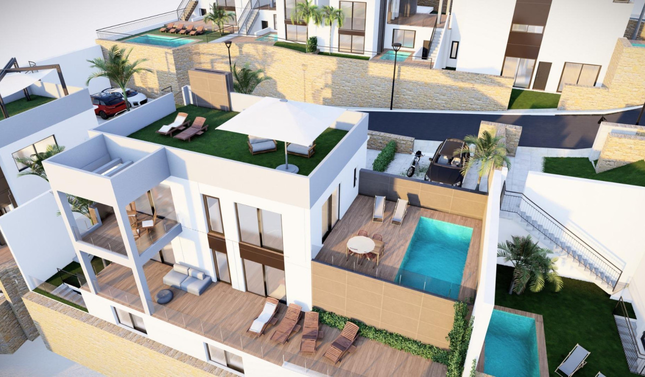 Nieuwbouw Woningen - Vrijstaande villa - Algorfa - La Finca Golf