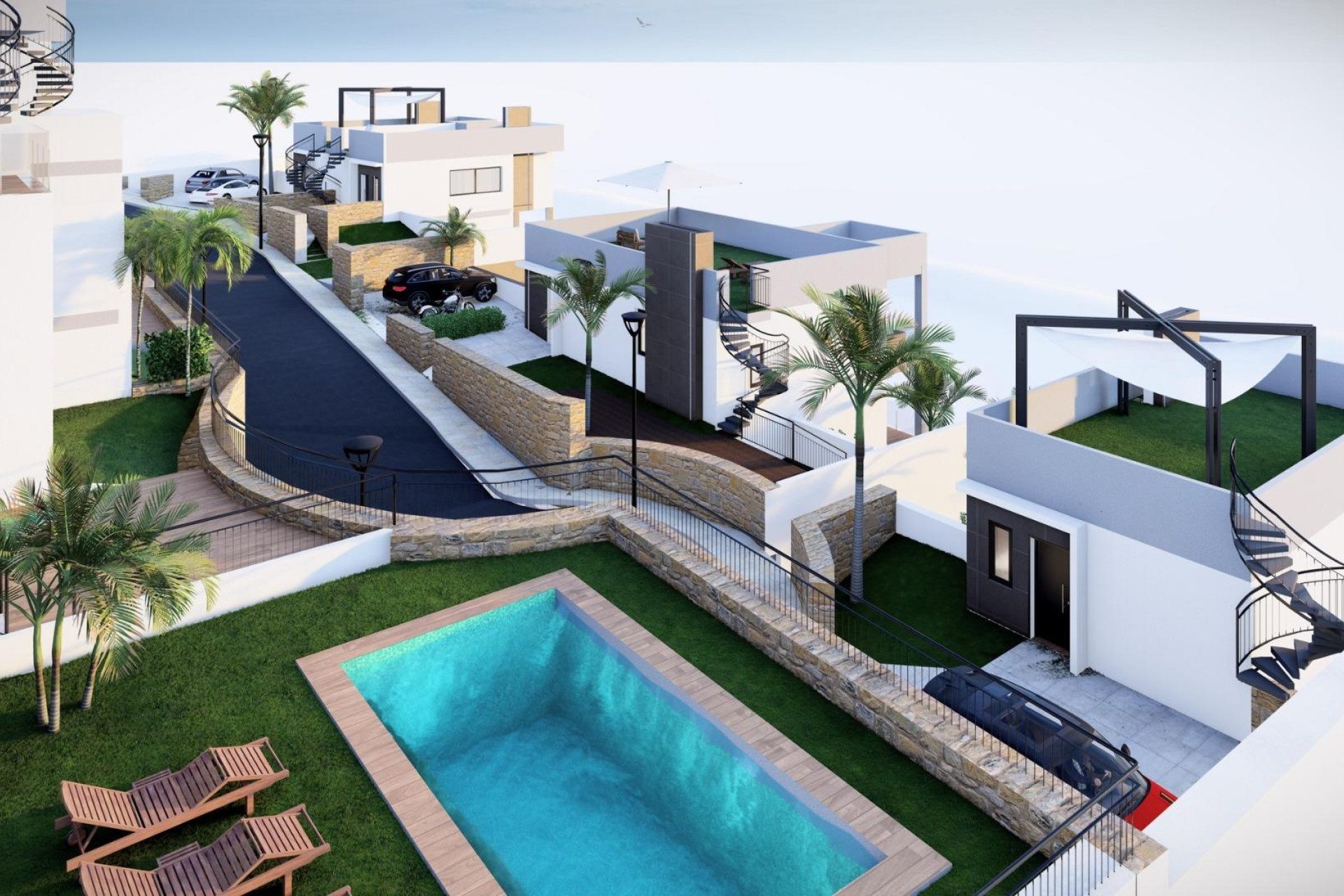 Nieuwbouw Woningen - Vrijstaande villa - Algorfa - La Finca Golf