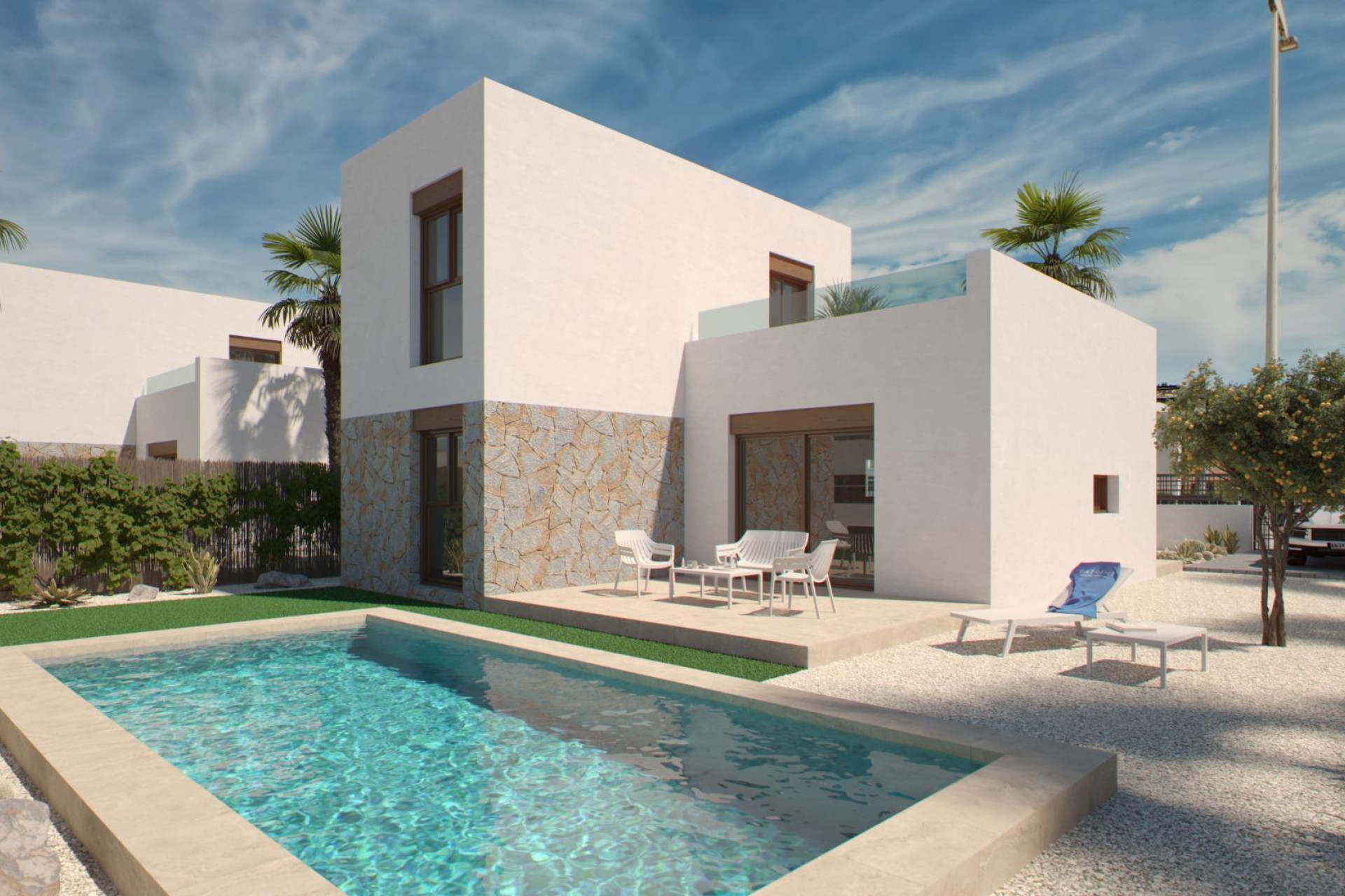 Nieuwbouw Woningen - Vrijstaande villa - Algorfa - La Finca Golf