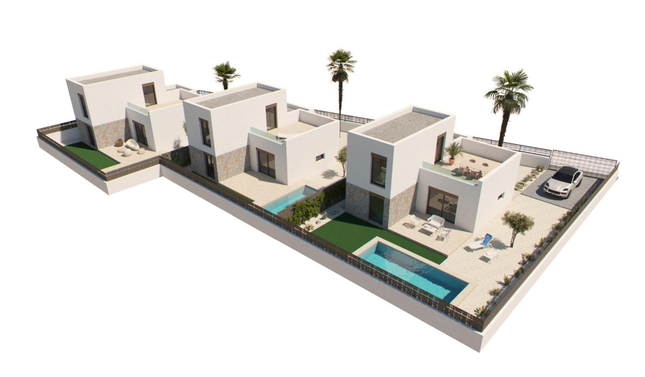 Nieuwbouw Woningen - Vrijstaande villa - Algorfa - La Finca Golf