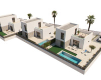 Nieuwbouw Woningen - Vrijstaande villa - Algorfa - La Finca Golf