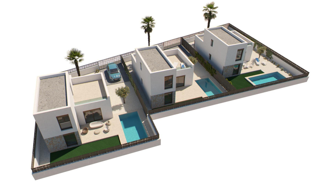 Nieuwbouw Woningen - Vrijstaande villa - Algorfa - La Finca Golf