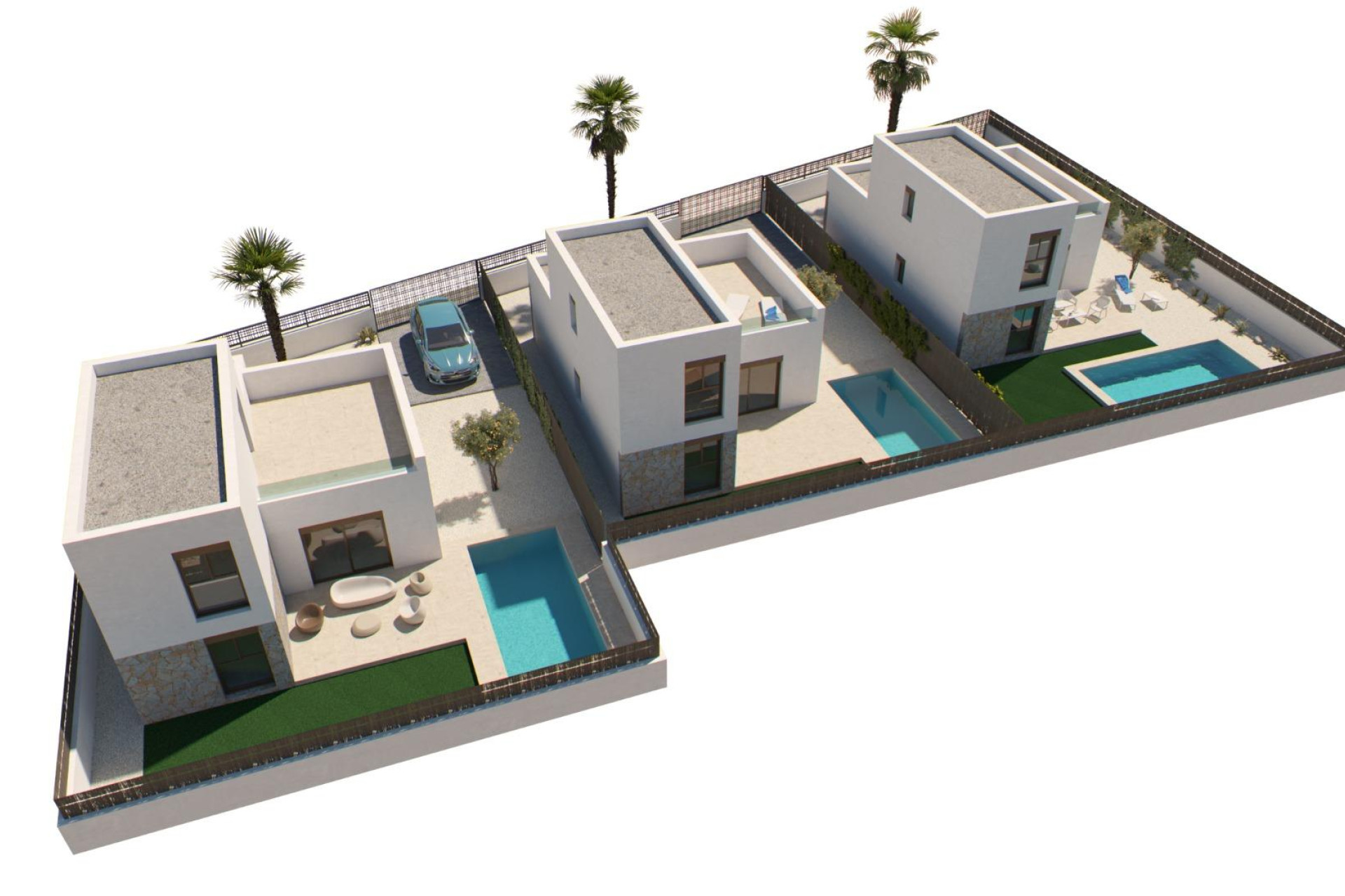 Nieuwbouw Woningen - Vrijstaande villa - Algorfa - La Finca Golf