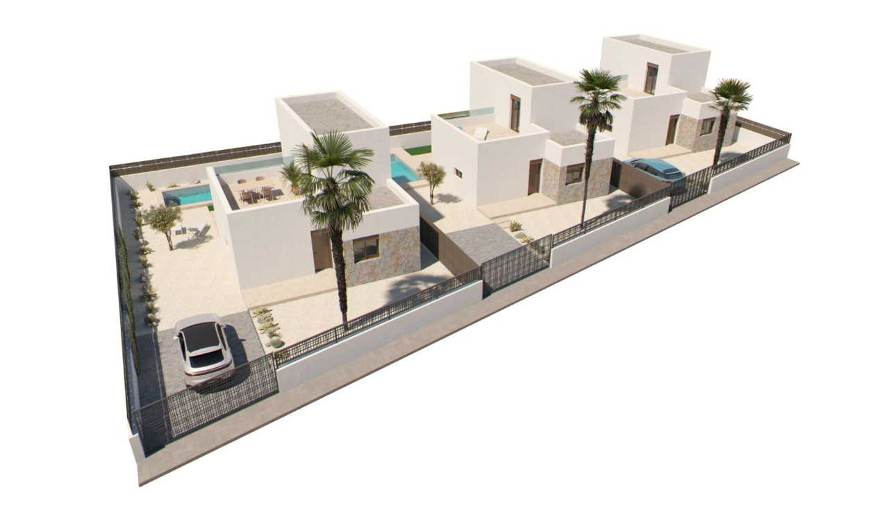 Nieuwbouw Woningen - Vrijstaande villa - Algorfa - La Finca Golf