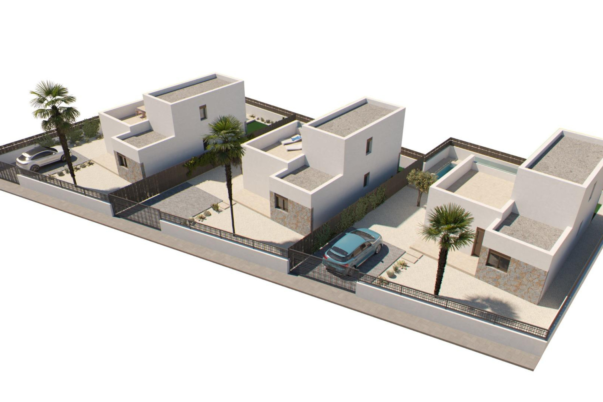 Nieuwbouw Woningen - Vrijstaande villa - Algorfa - La Finca Golf