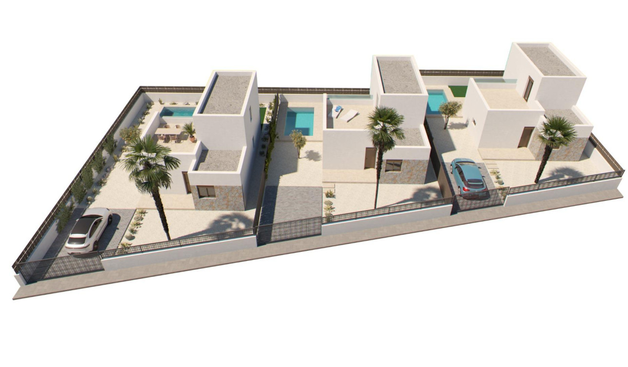 Nieuwbouw Woningen - Vrijstaande villa - Algorfa - La Finca Golf