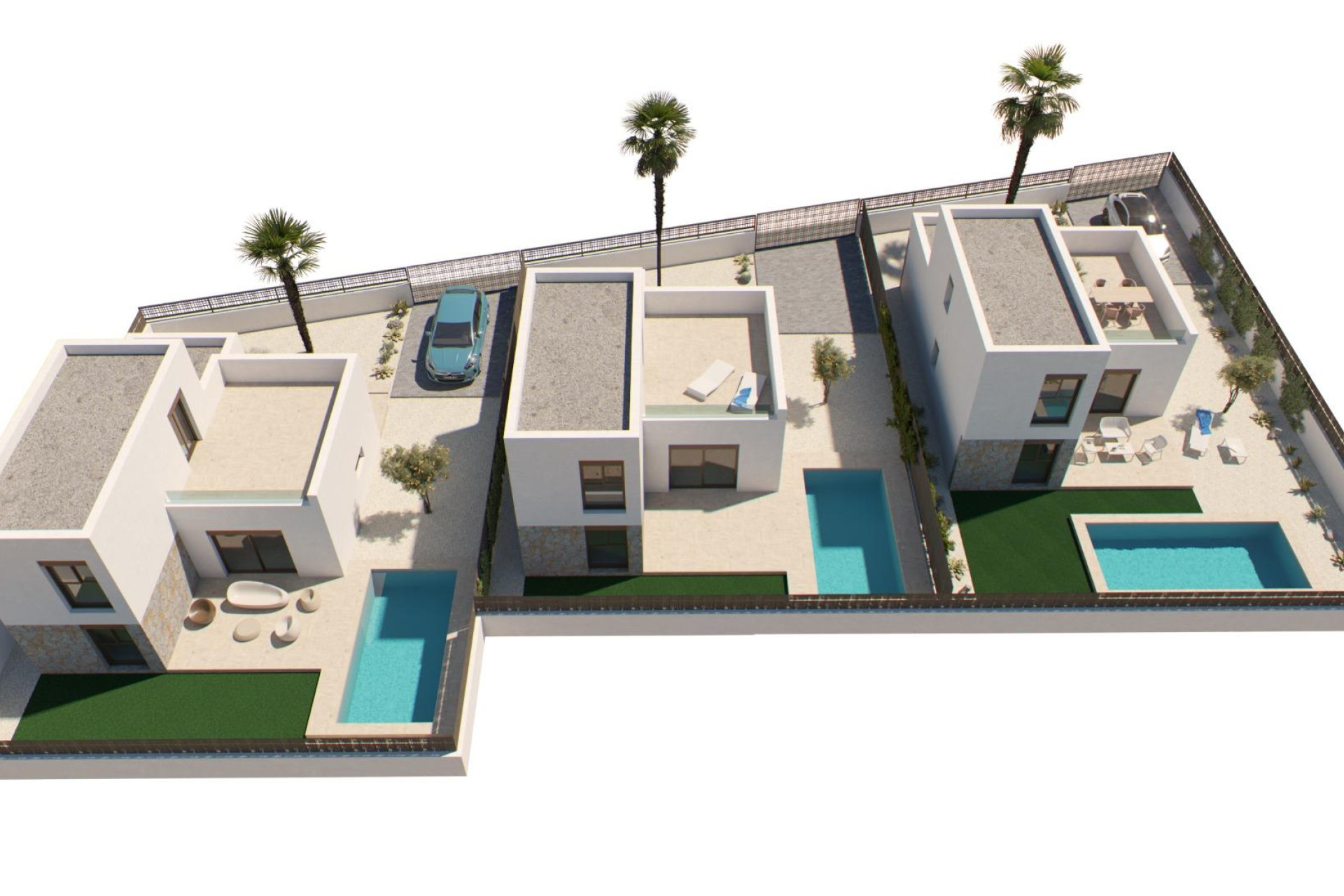 Nieuwbouw Woningen - Vrijstaande villa - Algorfa - La Finca Golf