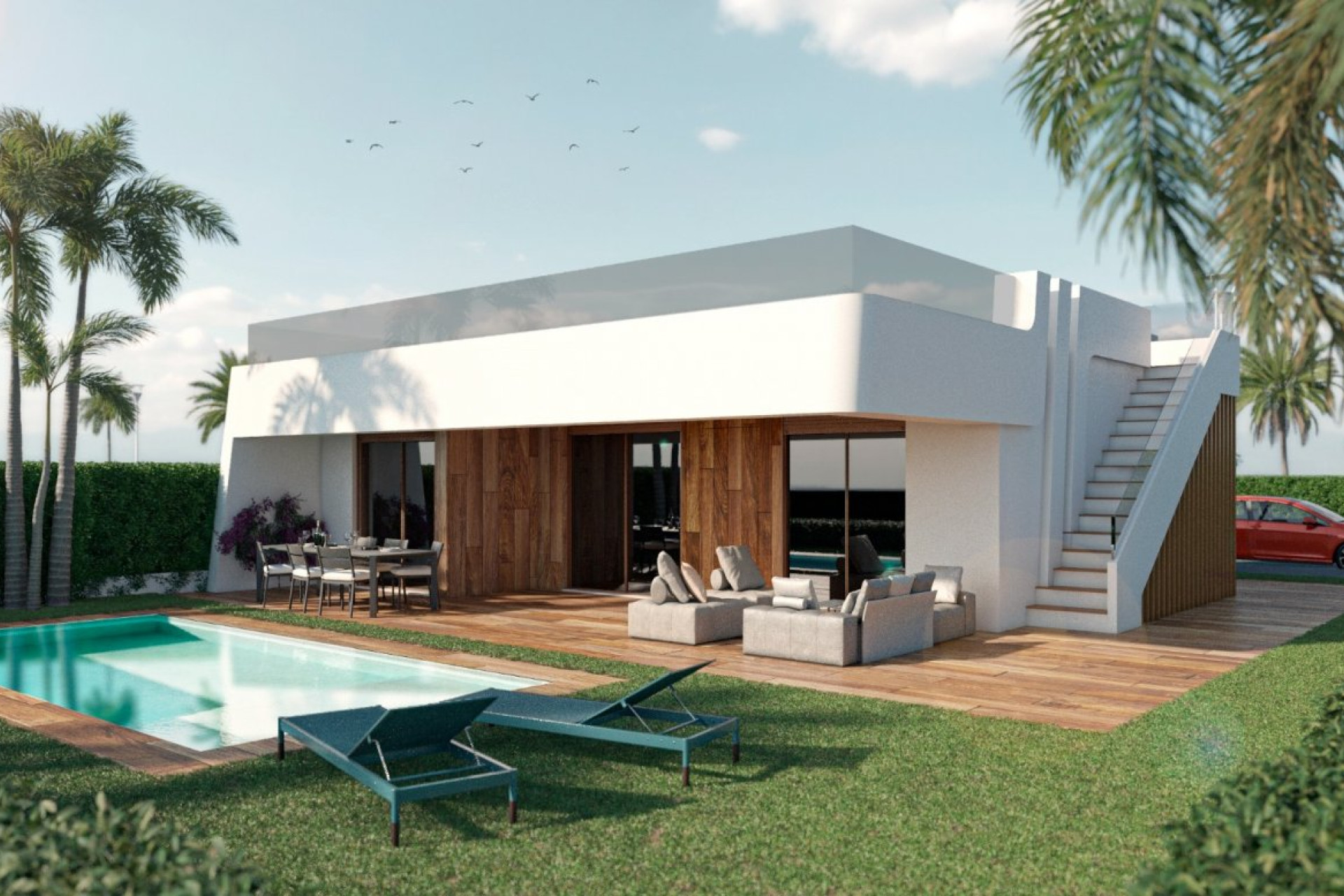 Nieuwbouw Woningen - Vrijstaande villa - Alhama De Murcia - Condado De Alhama