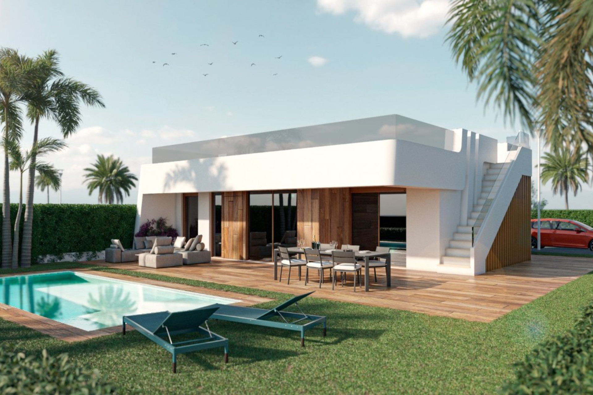 Nieuwbouw Woningen - Vrijstaande villa - Alhama De Murcia - Condado De Alhama