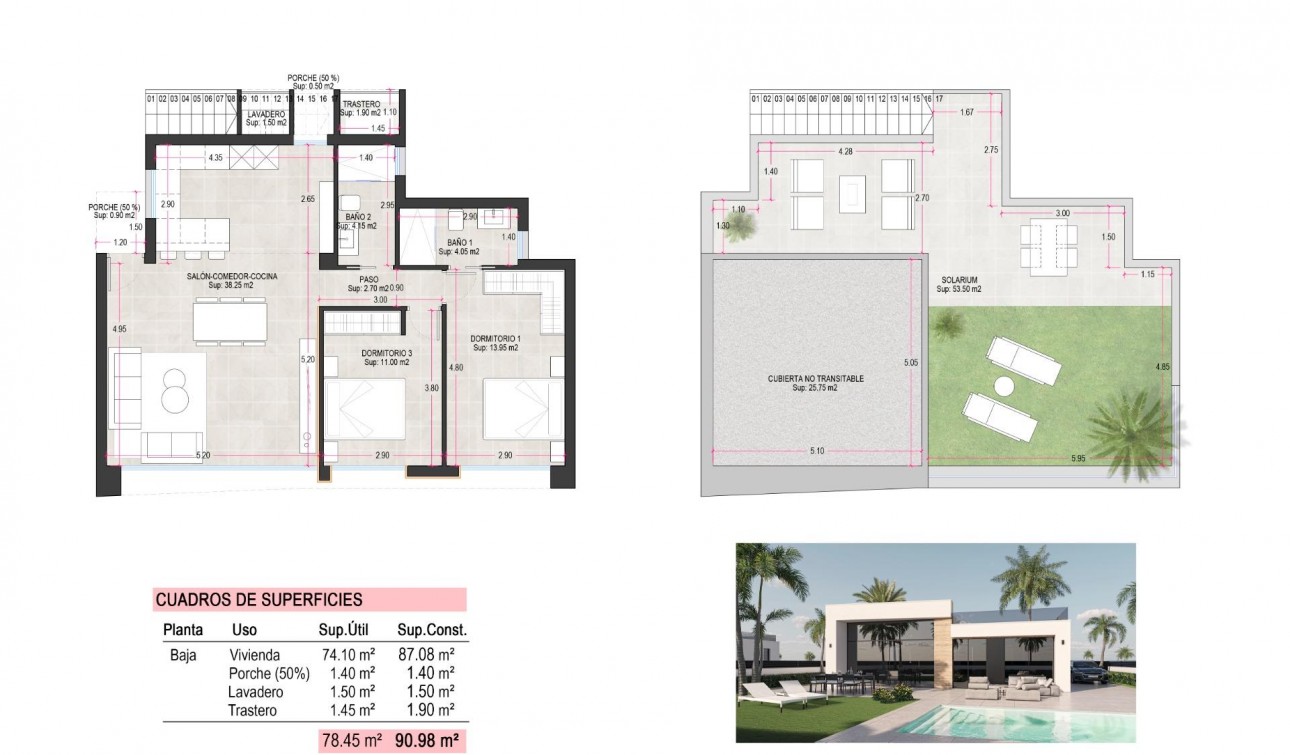 Nieuwbouw Woningen - Vrijstaande villa - Alhama De Murcia - Condado De Alhama