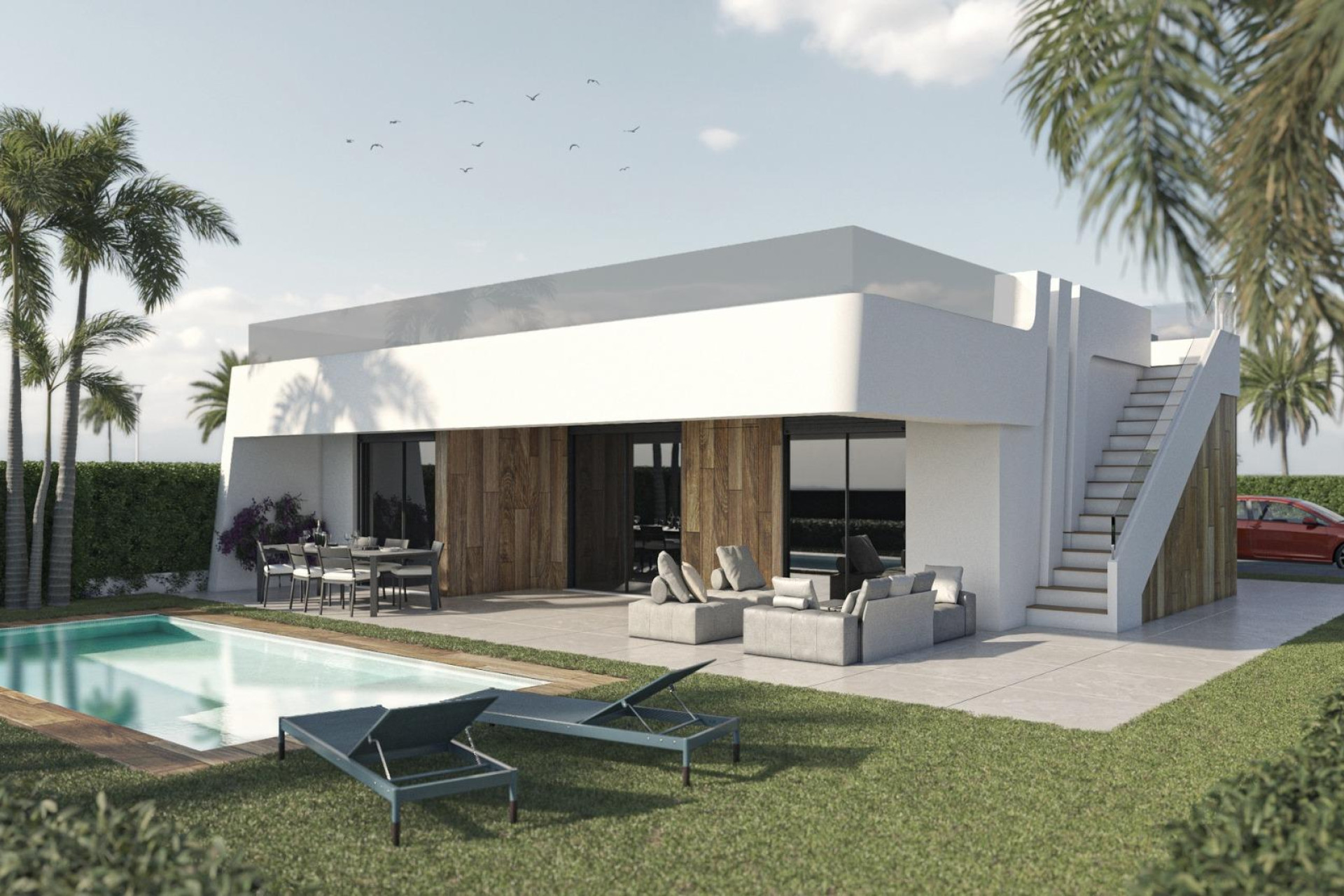 Nieuwbouw Woningen - Vrijstaande villa - Alhama De Murcia - Condado De Alhama