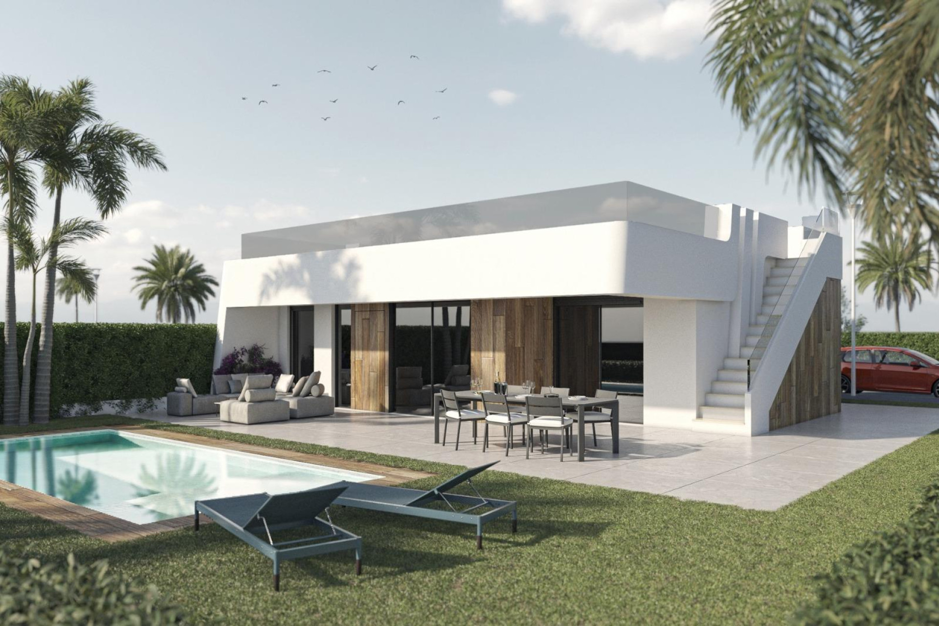 Nieuwbouw Woningen - Vrijstaande villa - Alhama De Murcia - Condado De Alhama