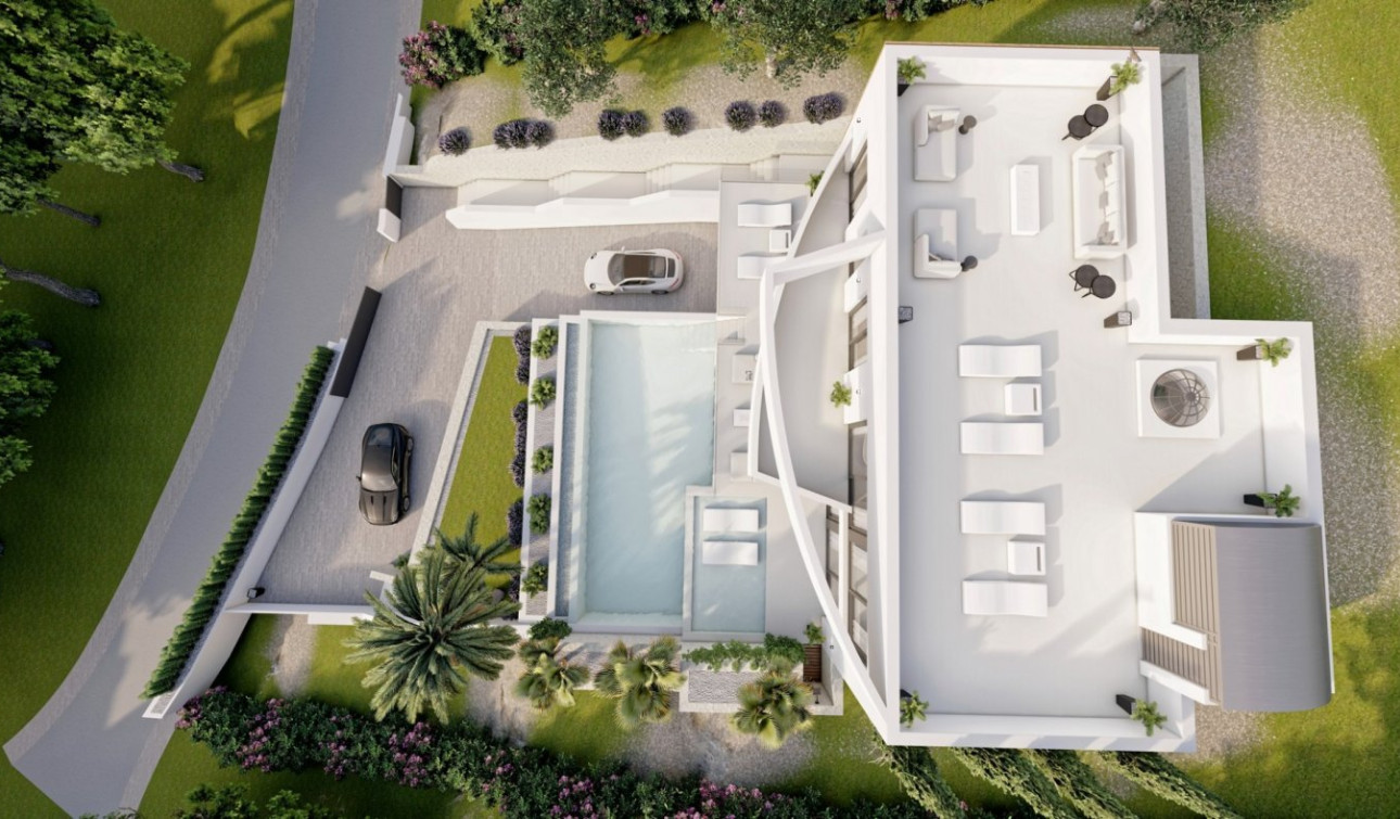 Nieuwbouw Woningen - Vrijstaande villa - Altea - La Sierra