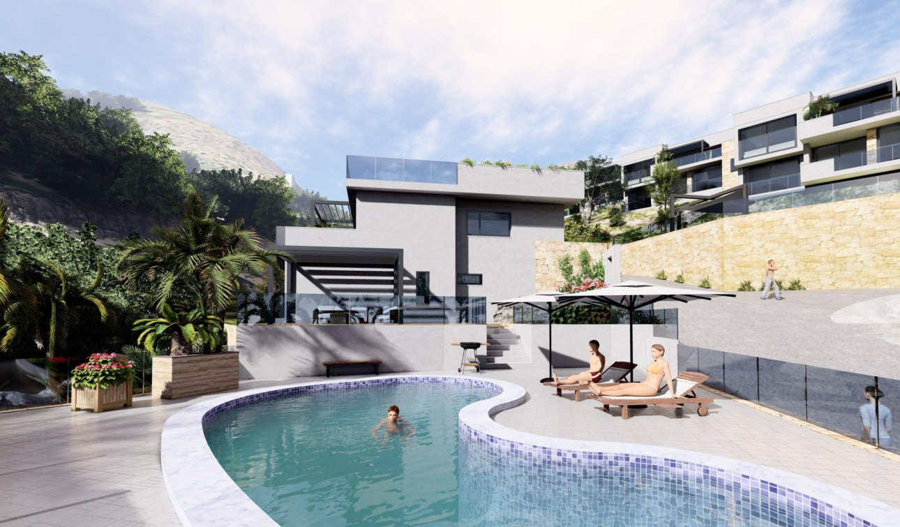 Nieuwbouw Woningen - Vrijstaande villa - Altea - Sierra de Altea