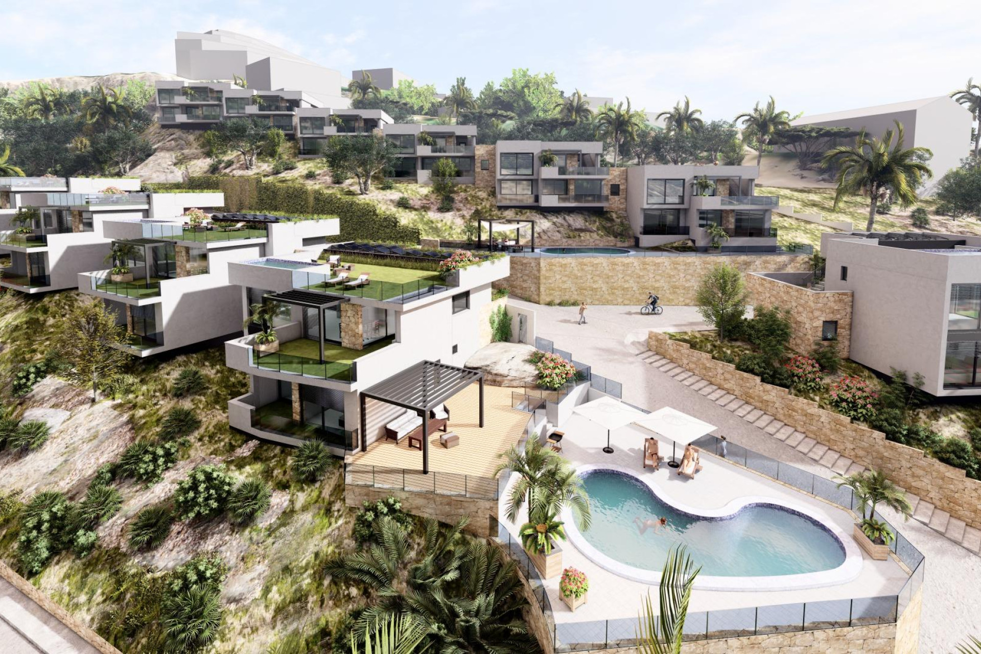 Nieuwbouw Woningen - Vrijstaande villa - Altea - Sierra de Altea