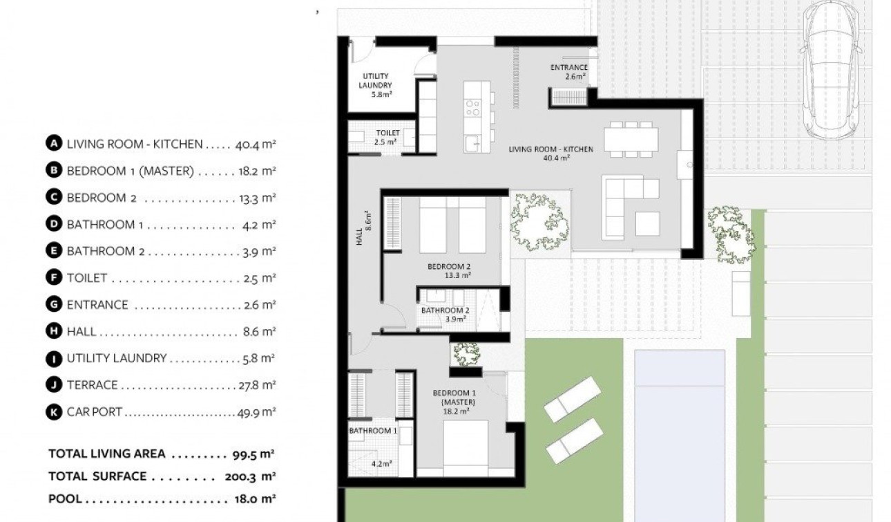 Nieuwbouw Woningen - Vrijstaande villa - Banos y Mendigo - Altaona Golf