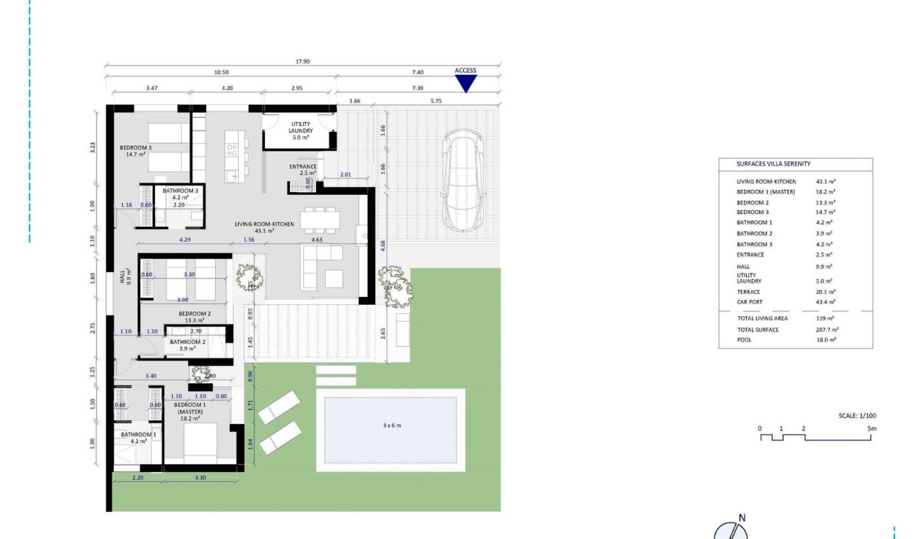 Nieuwbouw Woningen - Vrijstaande villa - Banos y Mendigo - Altaona Golf