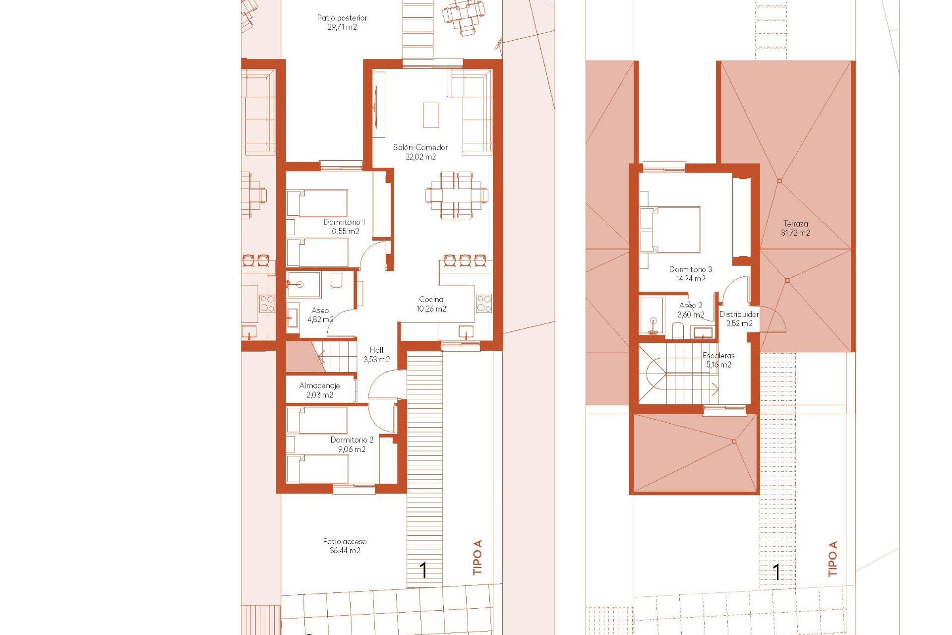 Nieuwbouw Woningen - Vrijstaande villa - Banos y Mendigo - Altaona Golf