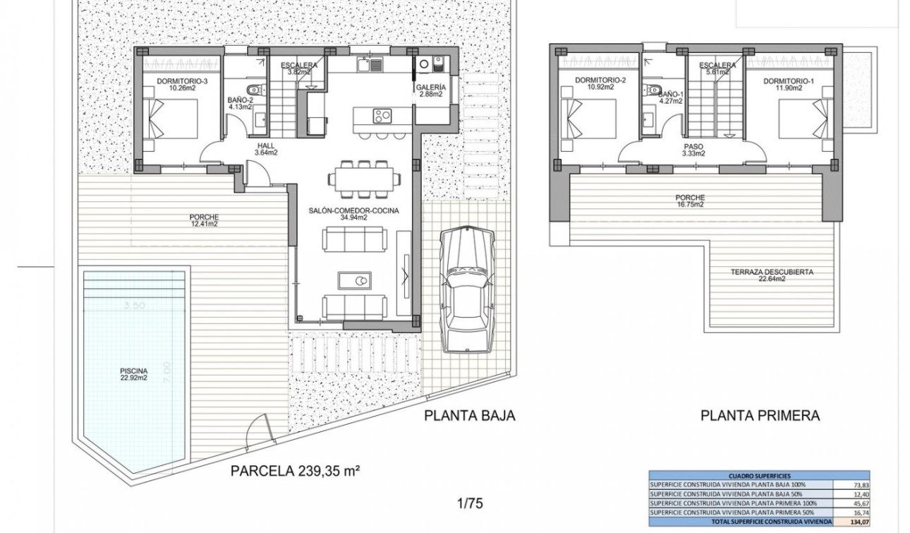 Nieuwbouw Woningen - Vrijstaande villa - Benijofar - Polideportivo