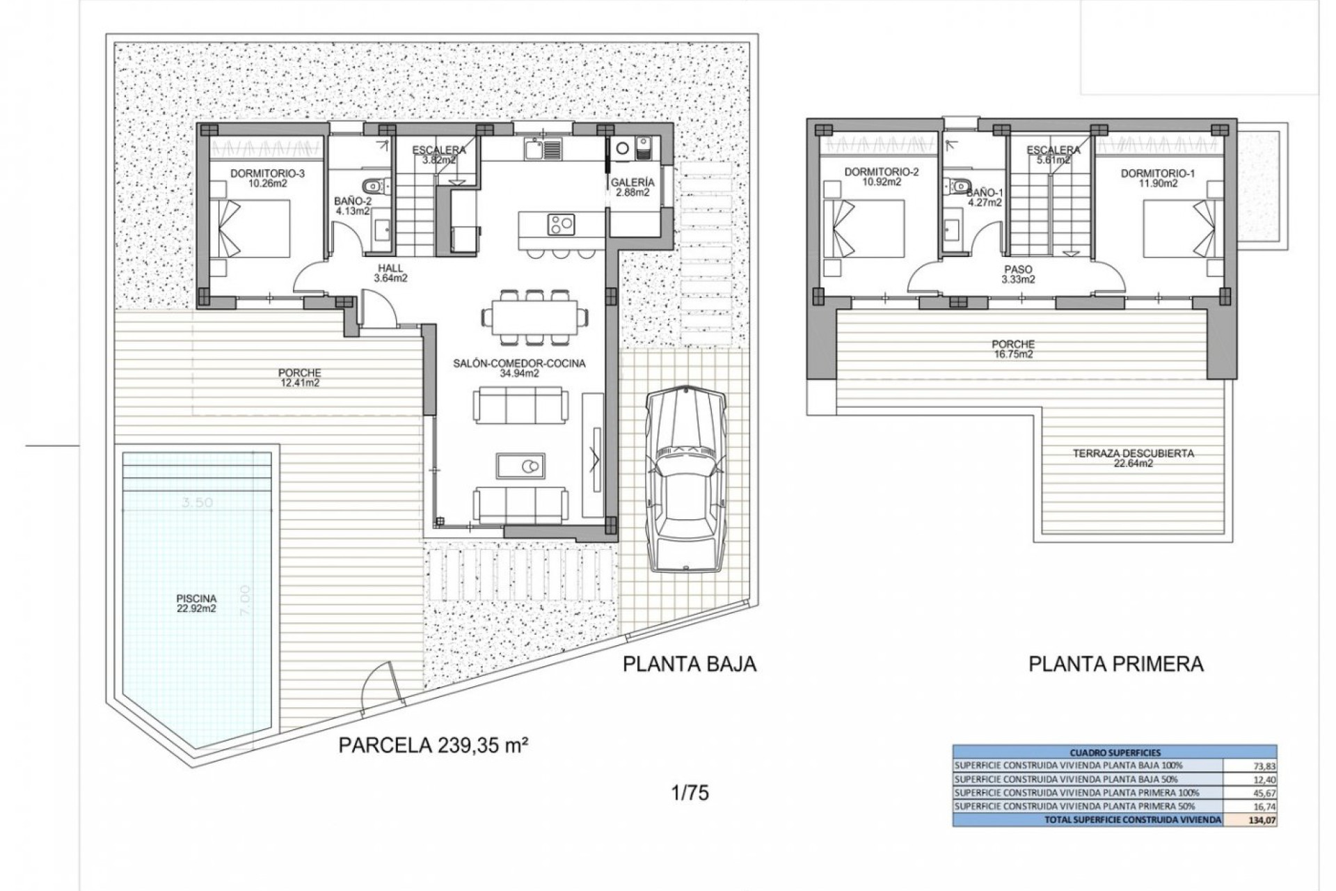 Nieuwbouw Woningen - Vrijstaande villa - Benijofar - Polideportivo