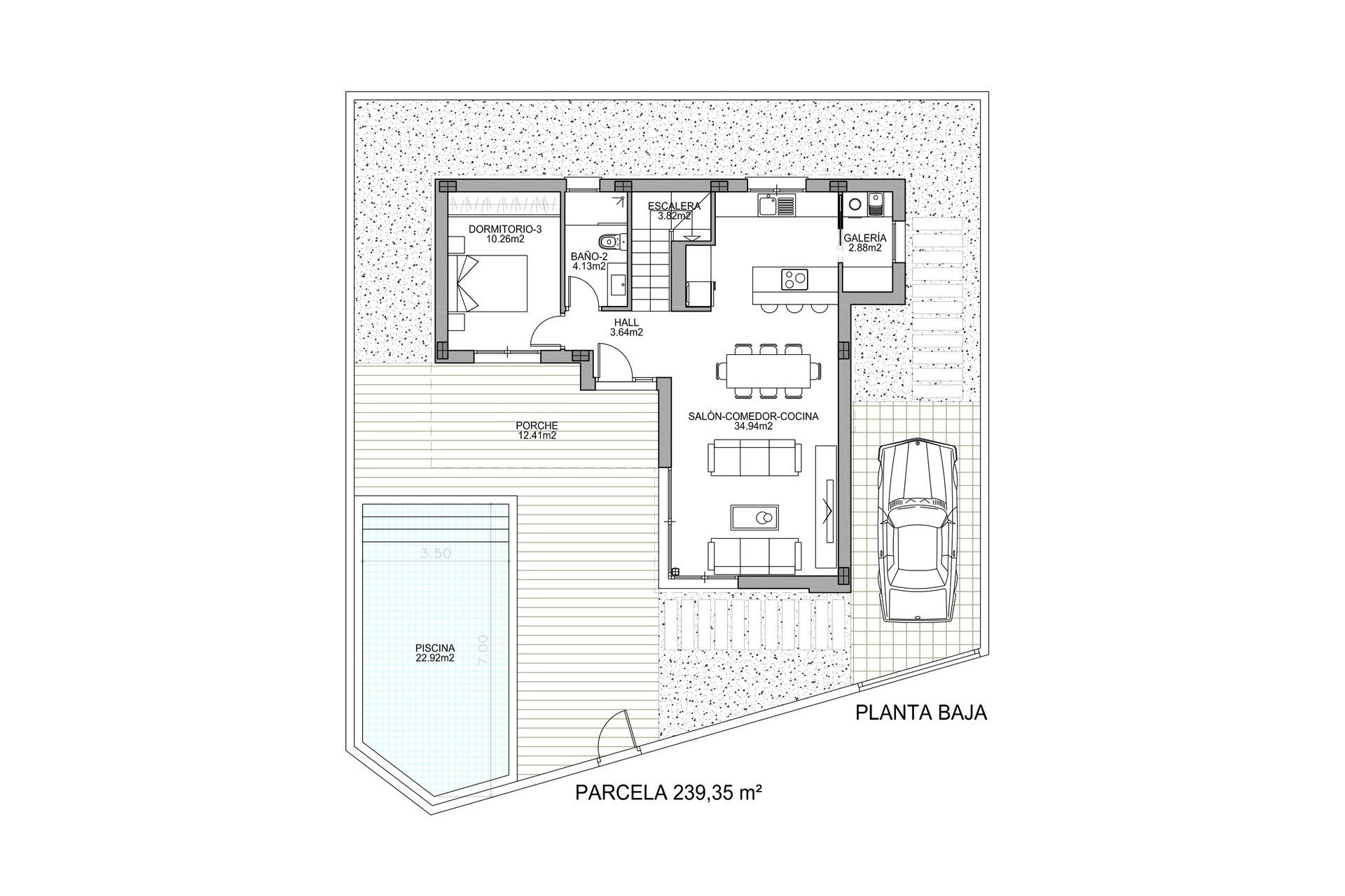 Nieuwbouw Woningen - Vrijstaande villa - Benijofar - Polideportivo