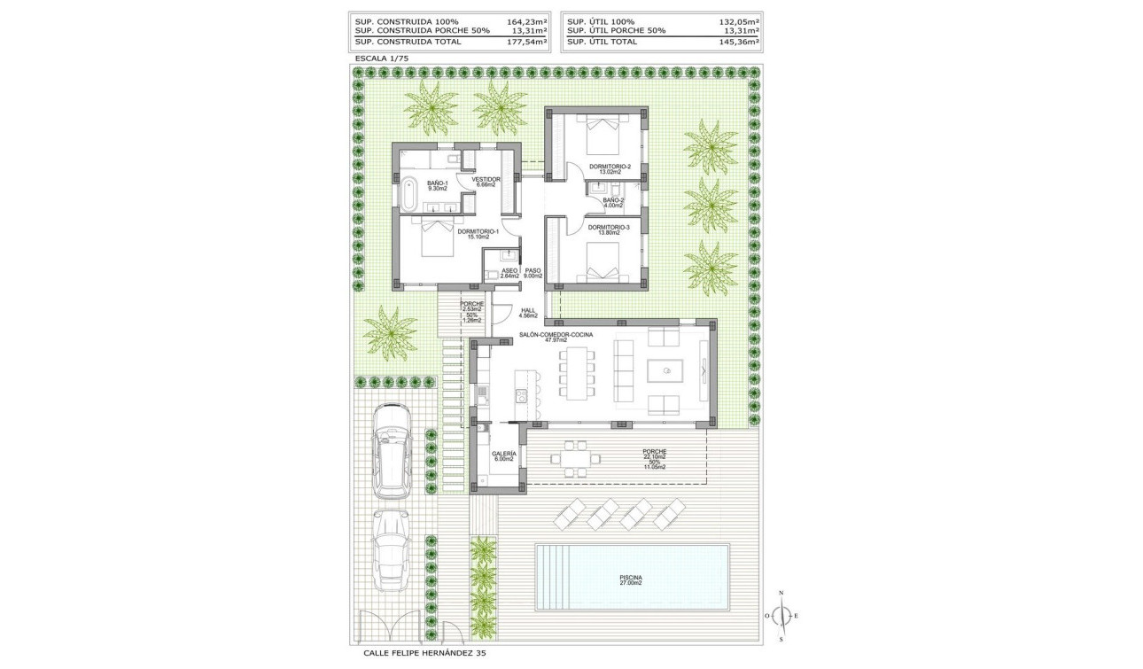 Nieuwbouw Woningen - Vrijstaande villa - Benijofar - Polideportivo